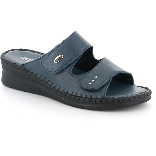 Zapatos Mujer Zuecos (Mules) Grunland DSG-CI3605 Azul