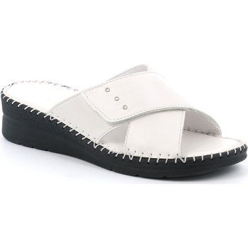 Zapatos Mujer Zuecos (Mules) Grunland DSG-CI3603 Blanco