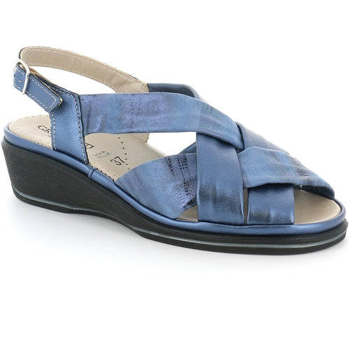 Zapatos Mujer Sandalias Grunland DSG-SA6241 Azul