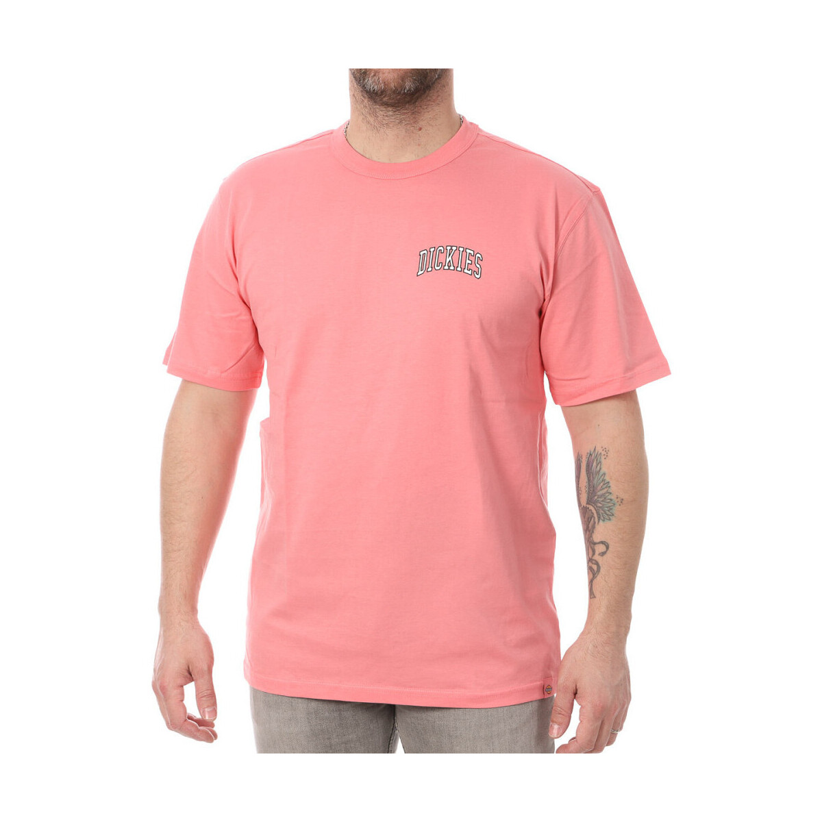 textil Hombre Tops y Camisetas Dickies  Rosa