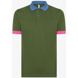 textil Hombre Tops y Camisetas Sun68 A34115 Verde