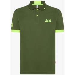 textil Hombre Tops y Camisetas Sun68 A34122 Verde