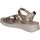 Zapatos Mujer Sandalias Walk & Fly 3066-48310 Oro
