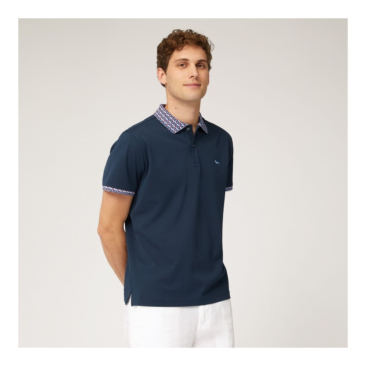 textil Hombre Tops y Camisetas Harmont & Blaine LRL375021215 Azul