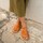 Zapatos Mujer Mocasín Mexas Azteca Marrón