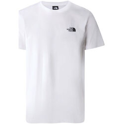 textil Camisetas manga corta The North Face Camiseta Blanca  Simple Do Blanco