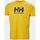 textil Abrigos Helly Hansen Camiseta Amarillas  Logo Gol Amarillo