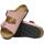 Zapatos Sandalias Birkenstock Arizona Kids Birko-Flor Nubuck Rosa