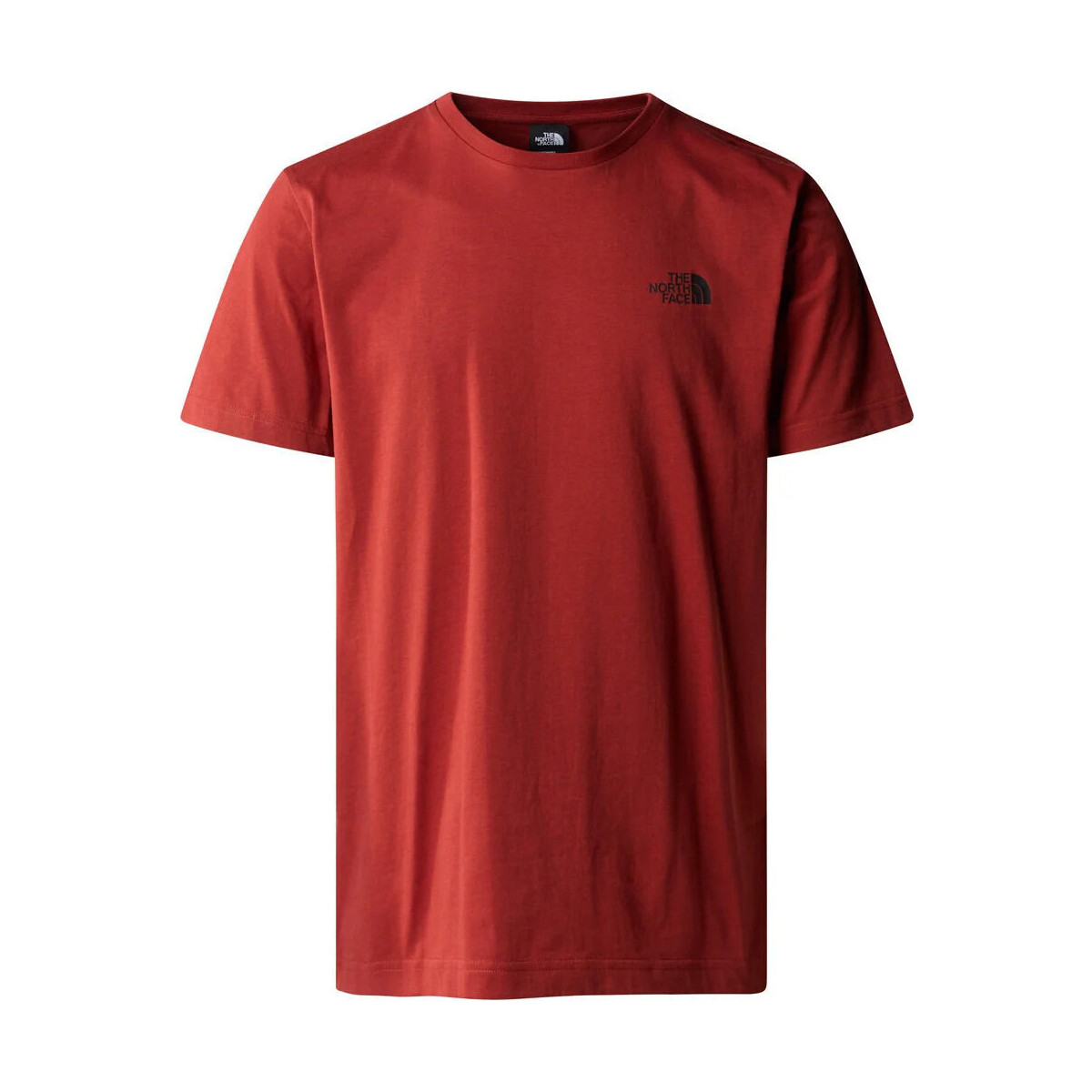 textil Hombre Polos manga corta The North Face M S/S SIMPLE DOME TEE Rojo