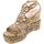 Zapatos Mujer Sandalias Gold&gold Sandalo Donna Camel Gh07 Beige