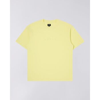 textil Hombre Tops y Camisetas Edwin I026745 KATAKANA-1MS TT Amarillo