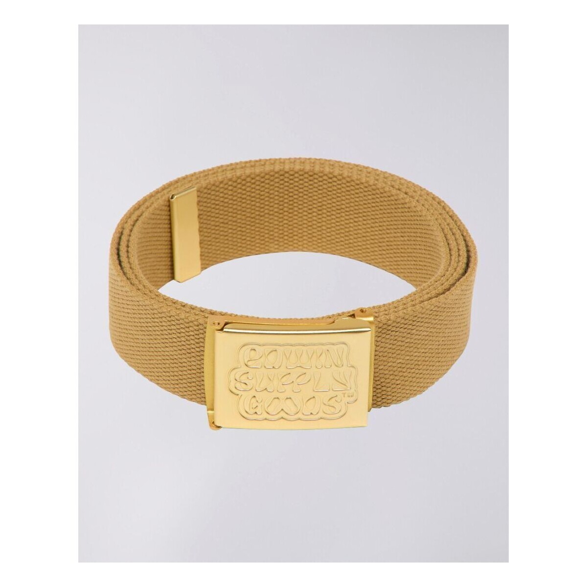 Accesorios textil Hombre Cinturones Edwin I031989.3K.00 CLIP BELT-3K GOLD Oro