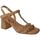 Zapatos Mujer Sandalias Ash JANICE02 Beige