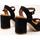Zapatos Mujer Sandalias Popa Marsella Grabado Negro