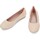 Zapatos Mujer Bailarinas-manoletinas Sabrinas CITY SRA 26043A Beige