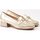 Zapatos Mujer Derbie & Richelieu Pitillos Zapatos  Mocasines 5771 Oro Amarillo