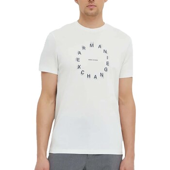 textil Hombre Camisetas manga corta EAX T-Shirt Blanco