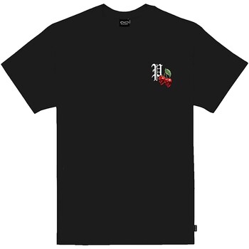 textil Hombre Camisetas manga corta Propaganda T-Shirt Cherry Negro