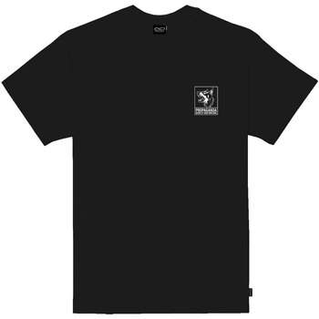 textil Hombre Camisetas manga corta Propaganda T-Shirt Risk Negro