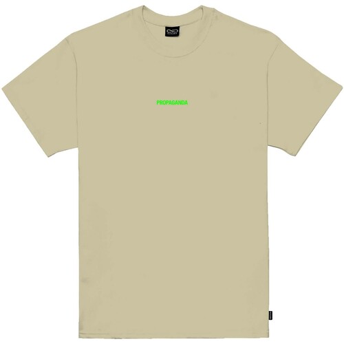 textil Hombre Camisetas manga corta Propaganda T-Shirt Ribs Classic Beige