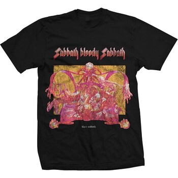 textil Camisetas manga larga Black Sabbath Bloody Negro