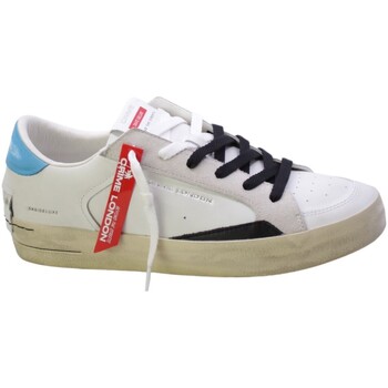 Zapatos Hombre Zapatillas bajas Crime London Sneakers Uomo Bianco SK8 Deluxe 17101pp6 Blanco