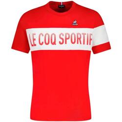 textil Hombre Camisetas manga corta Le Coq Sportif 2320725 Rojo