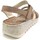 Zapatos Mujer Sandalias Walk & Fly SANDALIA WALK & FLY 9371-30030 PIEL TAUPE Marrón