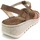Zapatos Mujer Sandalias Walk & Fly SANDALIA WALK & FLY 9371-36190 PIEL MARRON Marrón