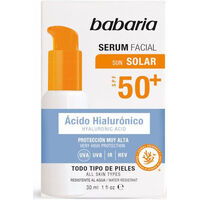 Belleza Protección solar Babaria Solar Acido Hialurónico Serum Facial Spf50+ 