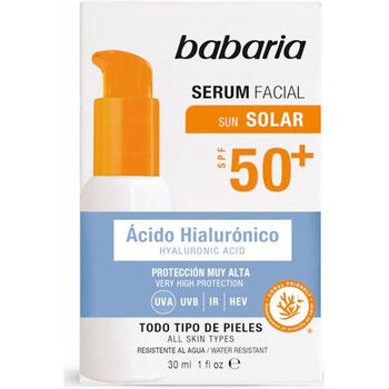 Belleza Protección solar Babaria Solar Acido Hialurónico Serum Facial Spf50+ 