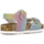 Zapatos Niña Sandalias Colors of California Bio sandal microglitter Multicolor