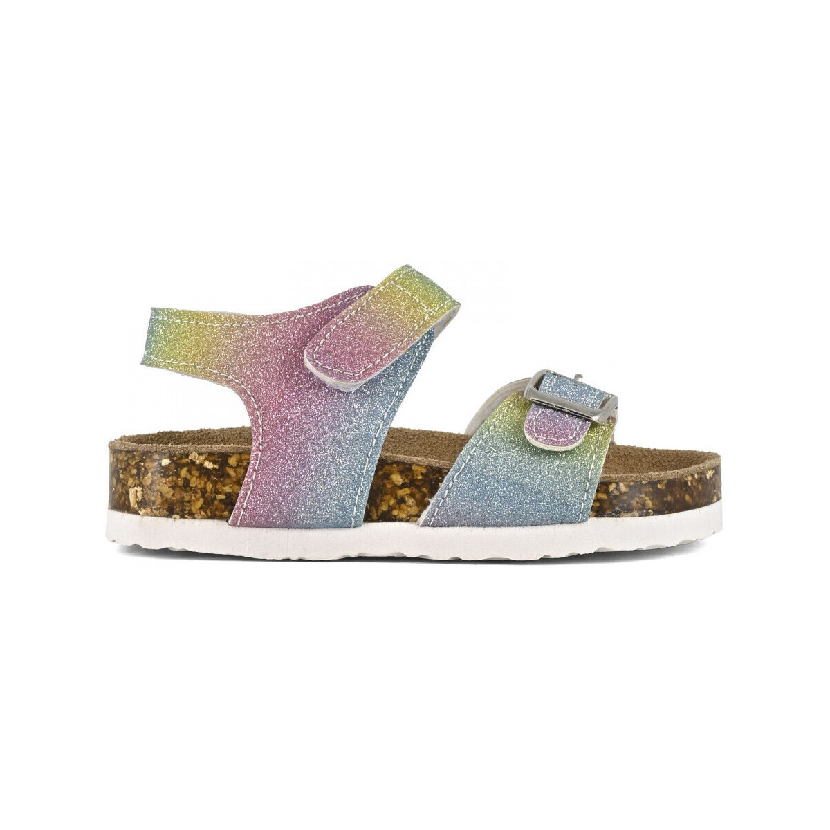 Zapatos Niños Sandalias Colors of California Bio sandal microglitter Multicolor