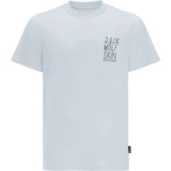 textil Hombre Camisas manga corta Jack Wolfskin JACK TENT T M Blanco