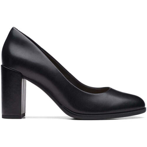 Zapatos Mujer Zapatos de tacón Clarks Freva 85 Court Negro