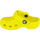 Zapatos Niño Pantuflas Crocs Classic Clog Kids T Amarillo