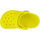 Zapatos Niños Pantuflas Crocs Classic Clog Kids T Amarillo