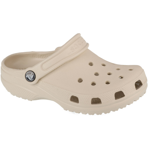 Zapatos Niño Pantuflas Crocs Classic Clog Kids Gris