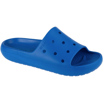 Zapatos Hombre Pantuflas Crocs Classic Slide V2 Azul