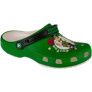 Zapatos Hombre Pantuflas Crocs Classic NBA Boston Celtics Clog Verde