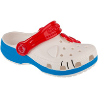 Zapatos Niños Pantuflas Crocs Classic Hello Kitty Iam Clog T Blanco