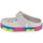 Zapatos Niña Pantuflas Crocs Off Court Glitter Band Clog T Blanco