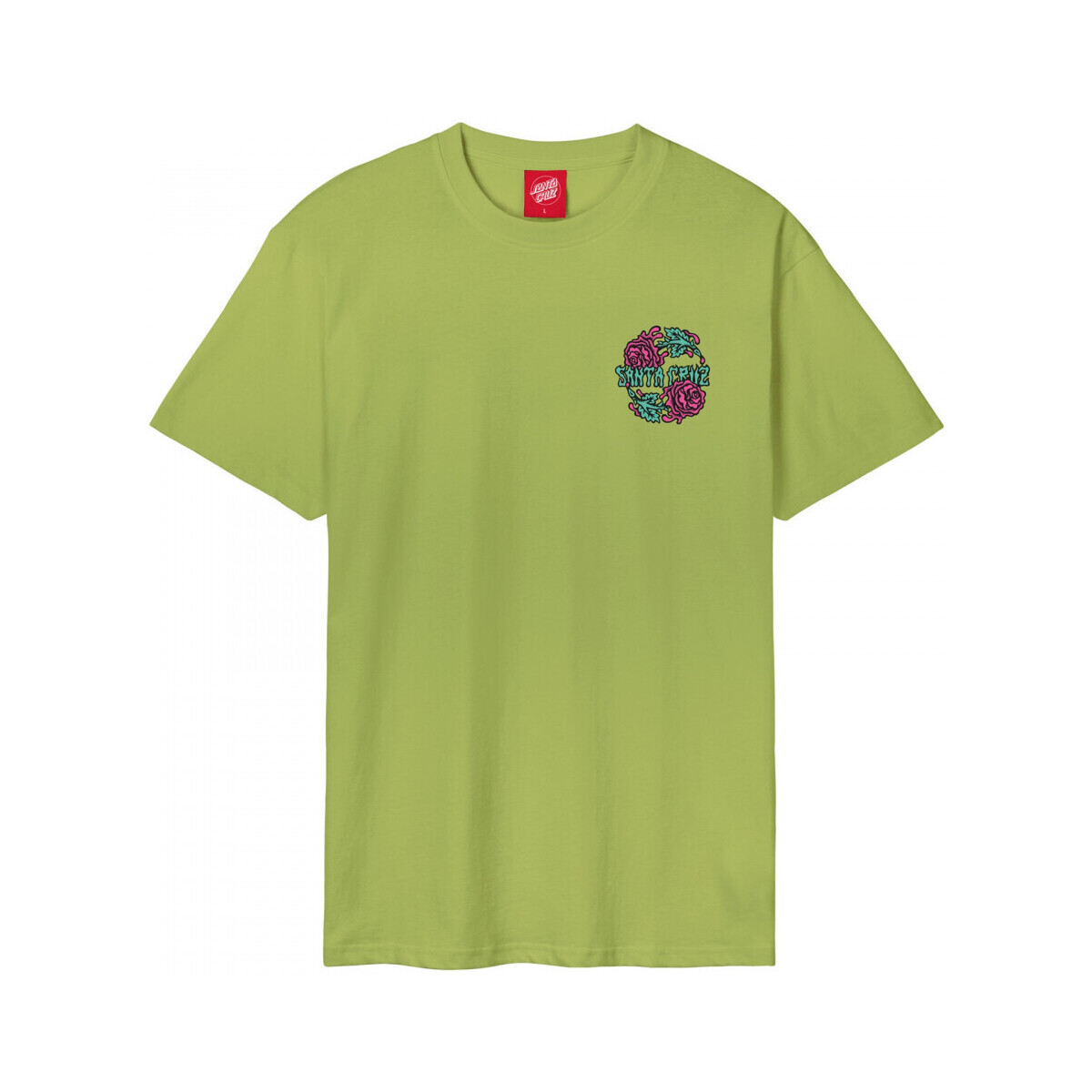 textil Hombre Tops y Camisetas Santa Cruz Dressen rose crew two Verde