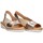 Zapatos Mujer Sandalias Luna Collection 74737 Oro