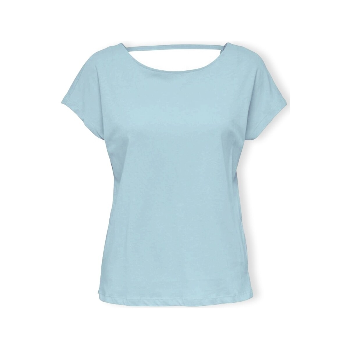 textil Mujer Tops / Blusas Only Top May Life S/S - Clear Sky Azul