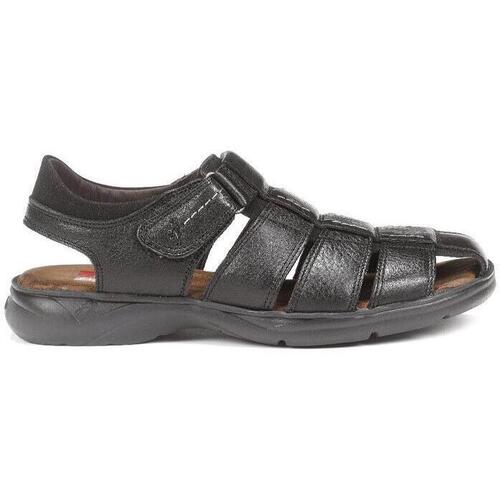 Zapatos Hombre Sandalias Fluchos F0533 Negro