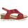Zapatos Mujer Sandalias Dorking D9319 Rojo