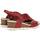 Zapatos Mujer Sandalias Dorking D9319 Rojo