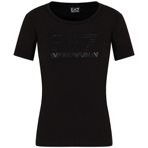 textil Mujer Tops y Camisetas Emporio Armani EA7 3DTT21TJFKZ Negro