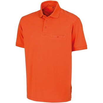textil Hombre Tops y Camisetas Work-Guard By Result Apex Naranja